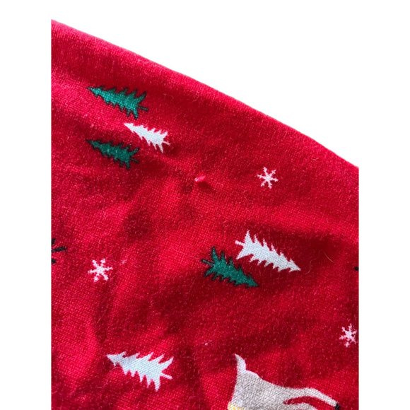 Christmas Pajamas Womens Medium 8-10 Sleepwear Oh Deer 2 pc - Picture 4 of 12